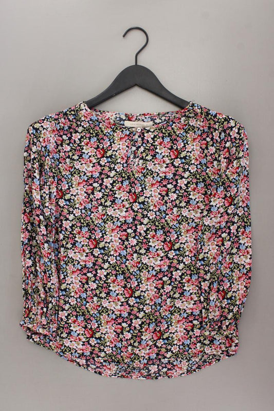 Springfield Classic Bluse Gr. 36 mit Blumenmuster 3/4 Ärmel mehrfarbig