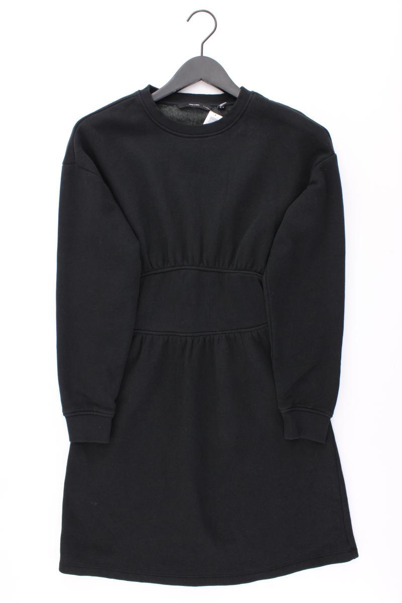 Vero Moda gefüttertes Kleid Gr. XS Langarm schwarz aus Baumwolle