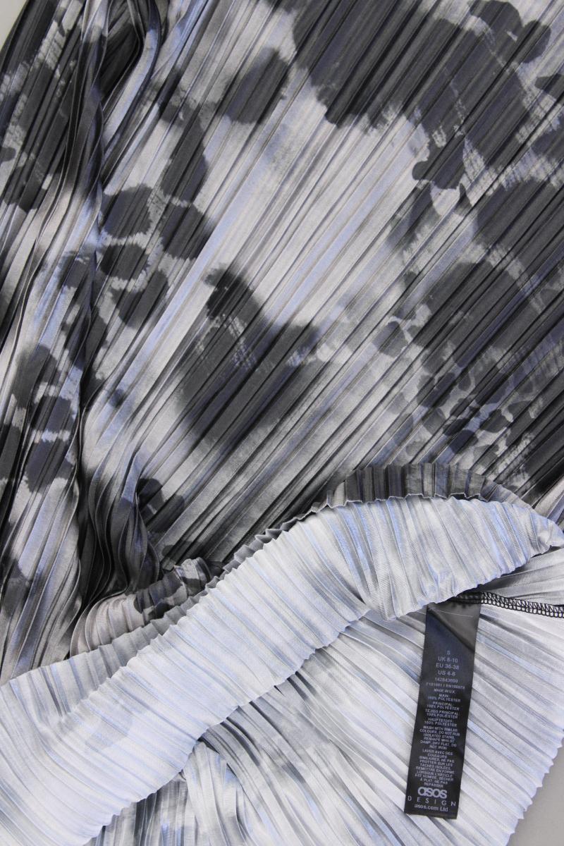 Asos Langarmkleid Gr. 36/38 neuwertig grau aus Polyester