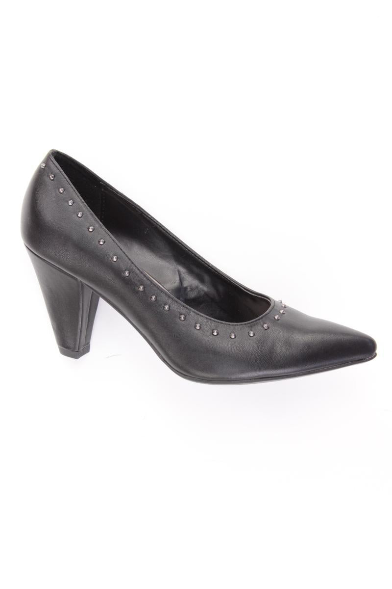 Graceland Pumps Gr. 40 schwarz aus Kunstleder
