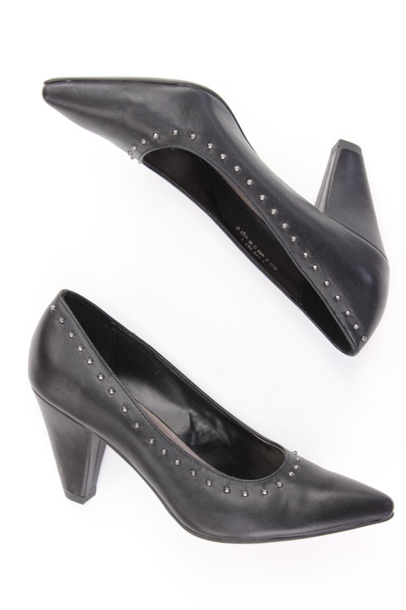 Graceland Pumps Gr. 40 schwarz aus Kunstleder