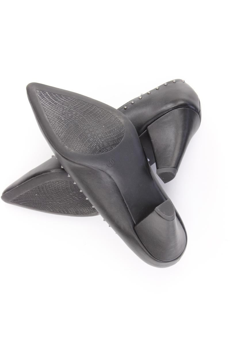Graceland Pumps Gr. 40 schwarz aus Kunstleder
