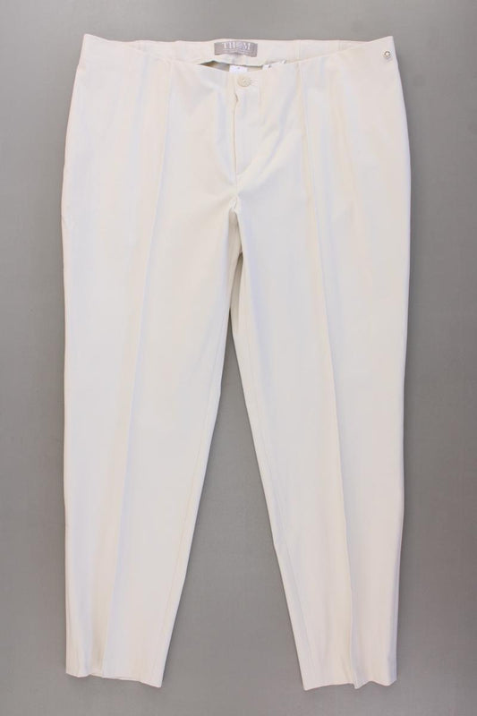 Thom by Thomas Rath Stretchhose Gr. Kurzgröße 22 neuwertig creme aus Baumwolle