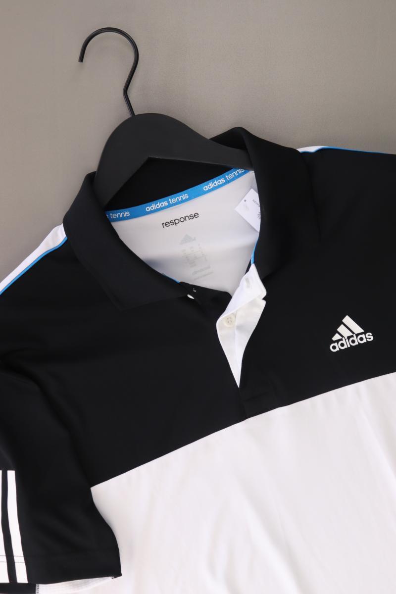 Adidas Sportshirt für Herren Gr. M Kurzarm mehrfarbig