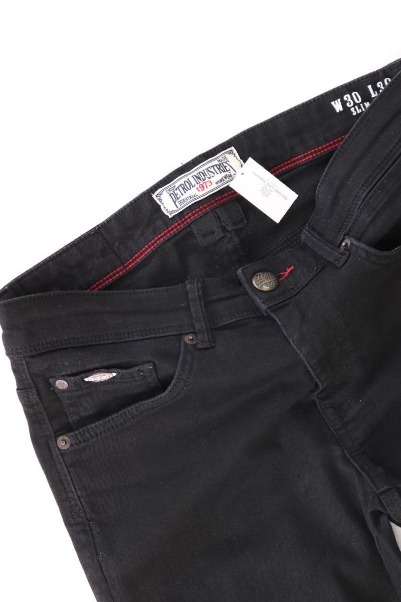 Petrol Industries Skinny Jeans für Herren Gr. W30/L30 schwarz