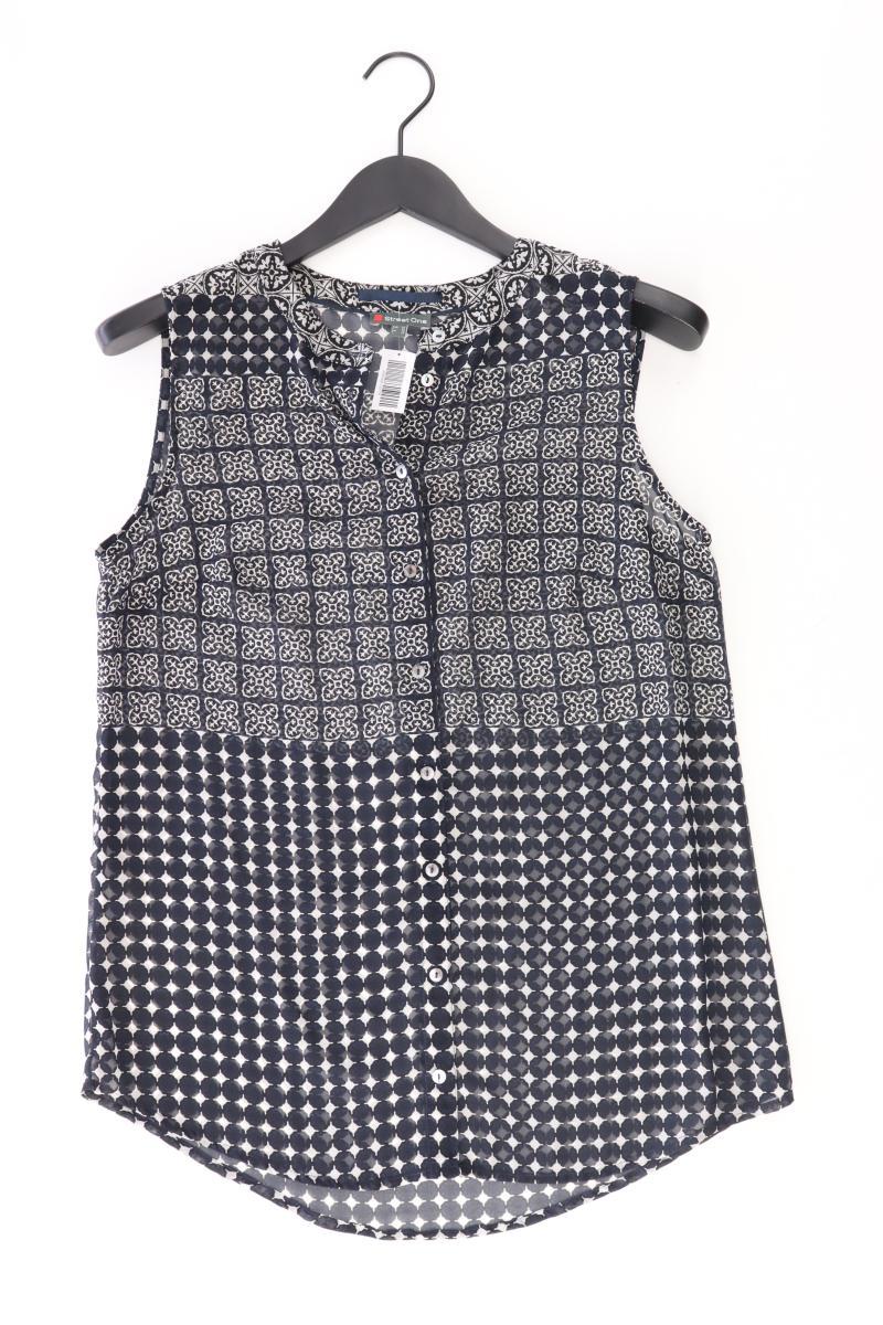 Street One Ärmellose Bluse Gr. 36 blau