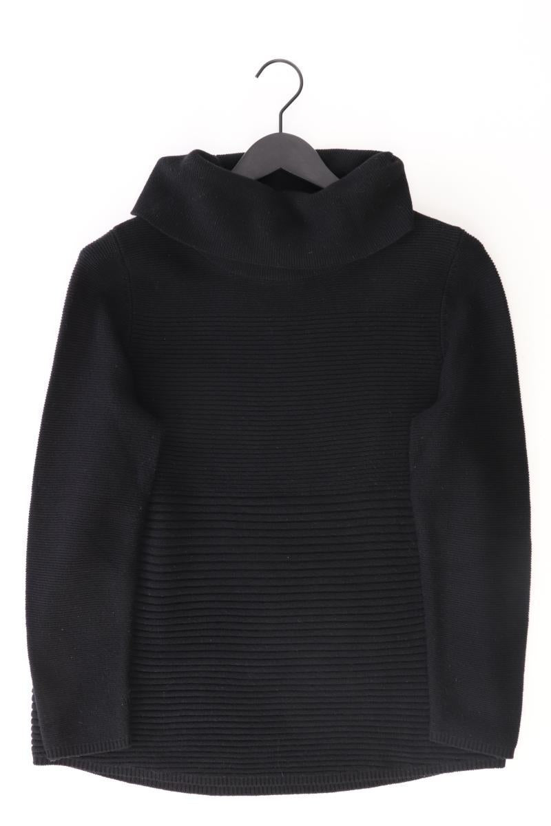 Gerry Weber Feinstrickpullover Gr. 42 schwarz aus Polyamid