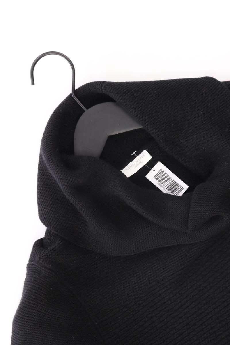 Gerry Weber Feinstrickpullover Gr. 42 schwarz aus Polyamid
