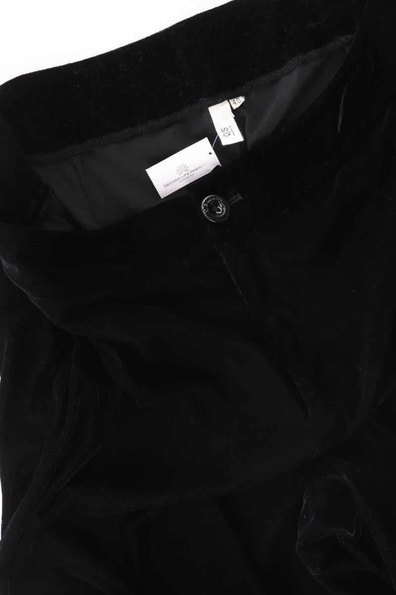 QS by s.Oliver Samthose Gr. 40 schwarz aus Polyester
