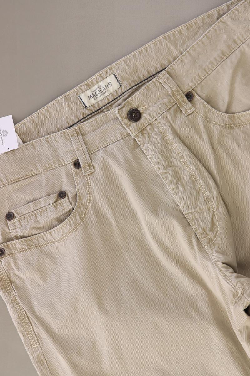 MAC Five-Pocket-Hose für Herren Gr. W34/L32 braun aus Baumwolle