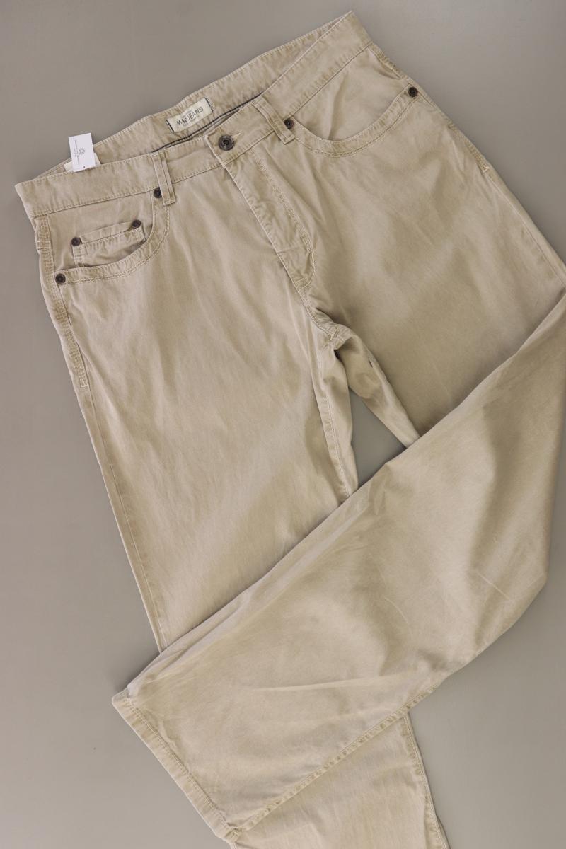 MAC Five-Pocket-Hose für Herren Gr. W34/L32 braun aus Baumwolle