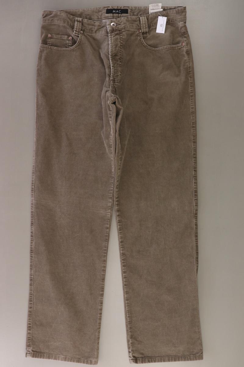 MAC Cordhose für Herren Gr. W35/L32 braun aus Baumwolle