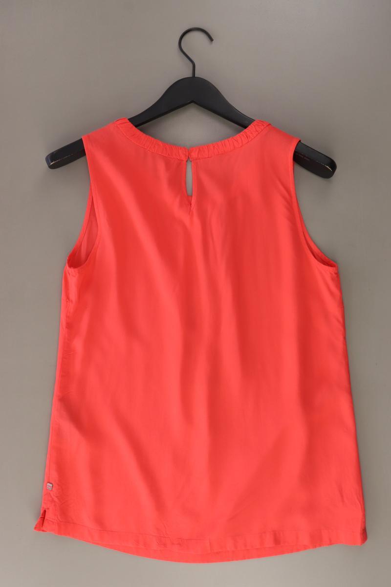 Street One Ärmellose Bluse Gr. 38 rot aus Viskose
