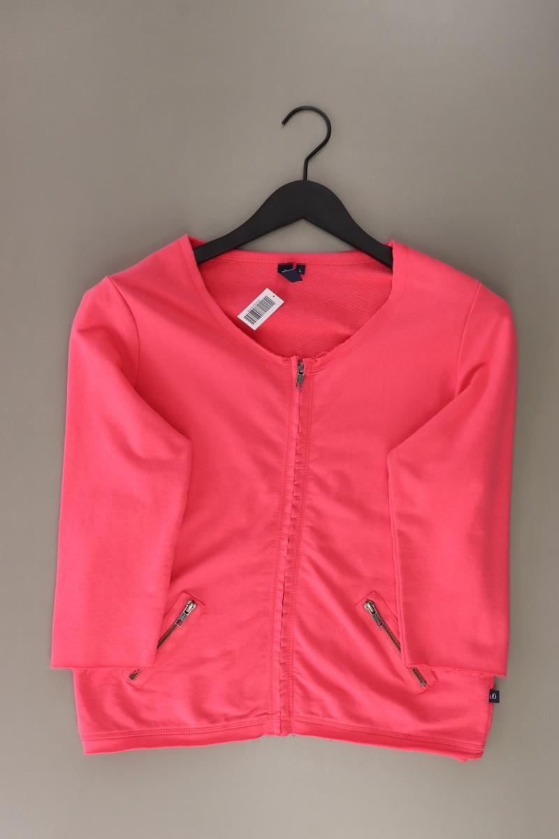 s.Oliver Regular Cardigan Gr. L 3/4 Ärmel pink aus Baumwolle