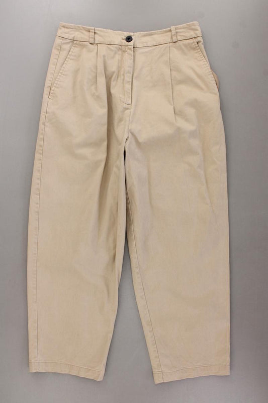 Reserved 7/8 Hose Gr. M braun aus Baumwolle
