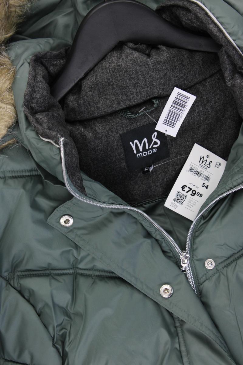 MS Mode Winterjacke Gr. 54 neu mit Etikett Neupreis: 79,99€! grün aus Polyester