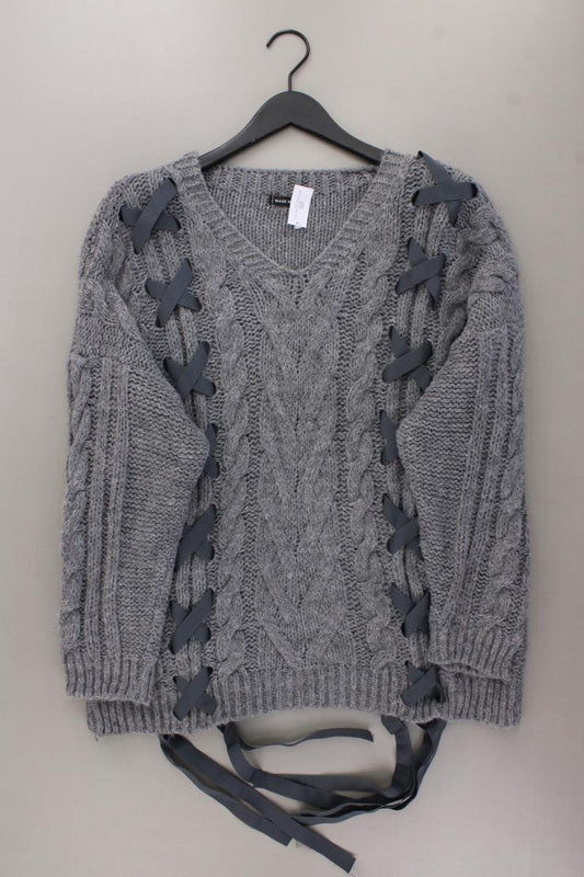 Made in Italy Pullover Gr. OneSize grau aus Polyacryl