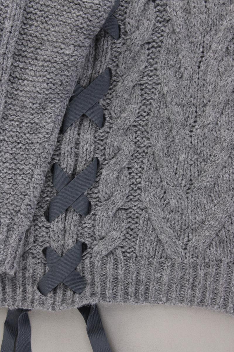Made in Italy Pullover Gr. OneSize grau aus Polyacryl