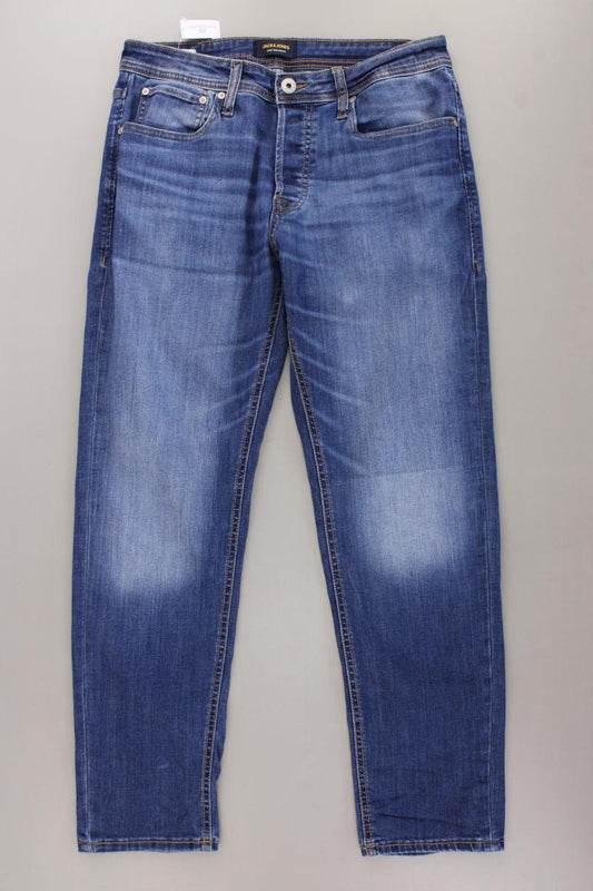 Jack & Jones Regular Herrenjeans Gr. W30/L30 Modell Mike blau aus Baumwolle