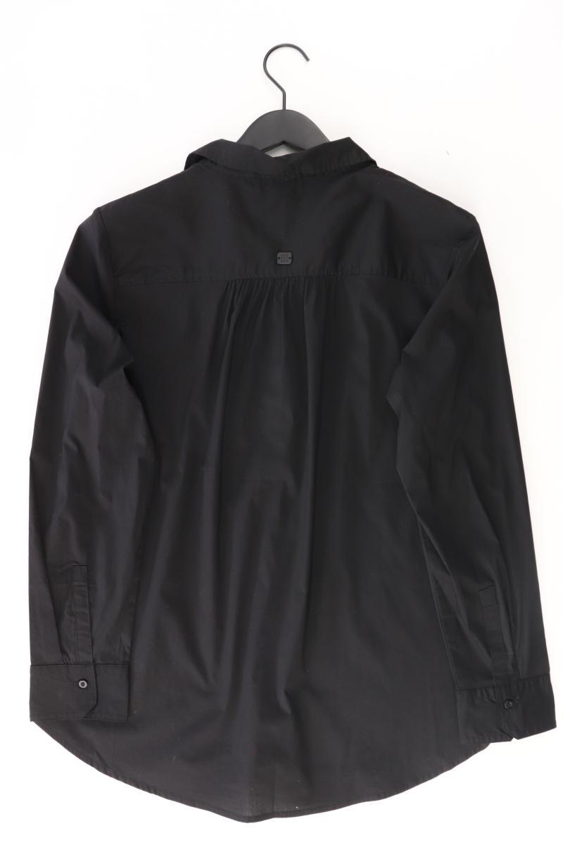 Street One Langarmbluse Gr. 42 schwarz aus Baumwolle