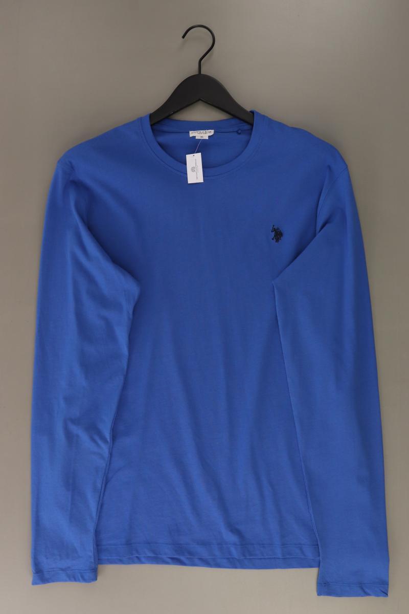 U.S. Polo Assn Feinstrickpullover für Herren Gr. XL blau