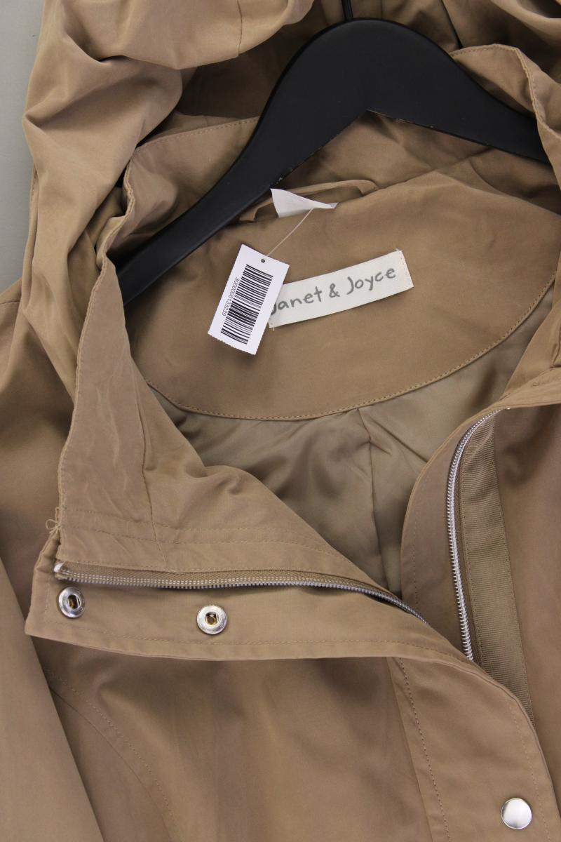 Janet & Joyce Kapuzenjacke Gr. 54 braun aus Polyester