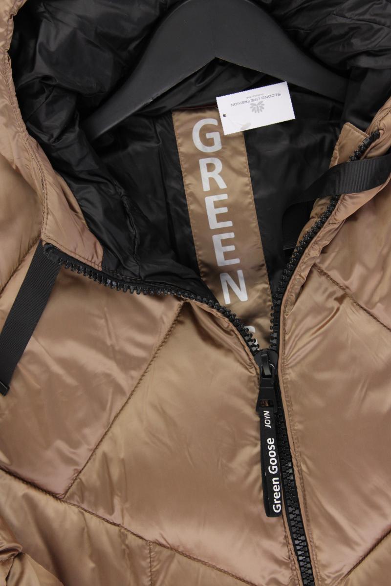 Green Goose Winterjacke Gr. 44 gold aus Polyamid