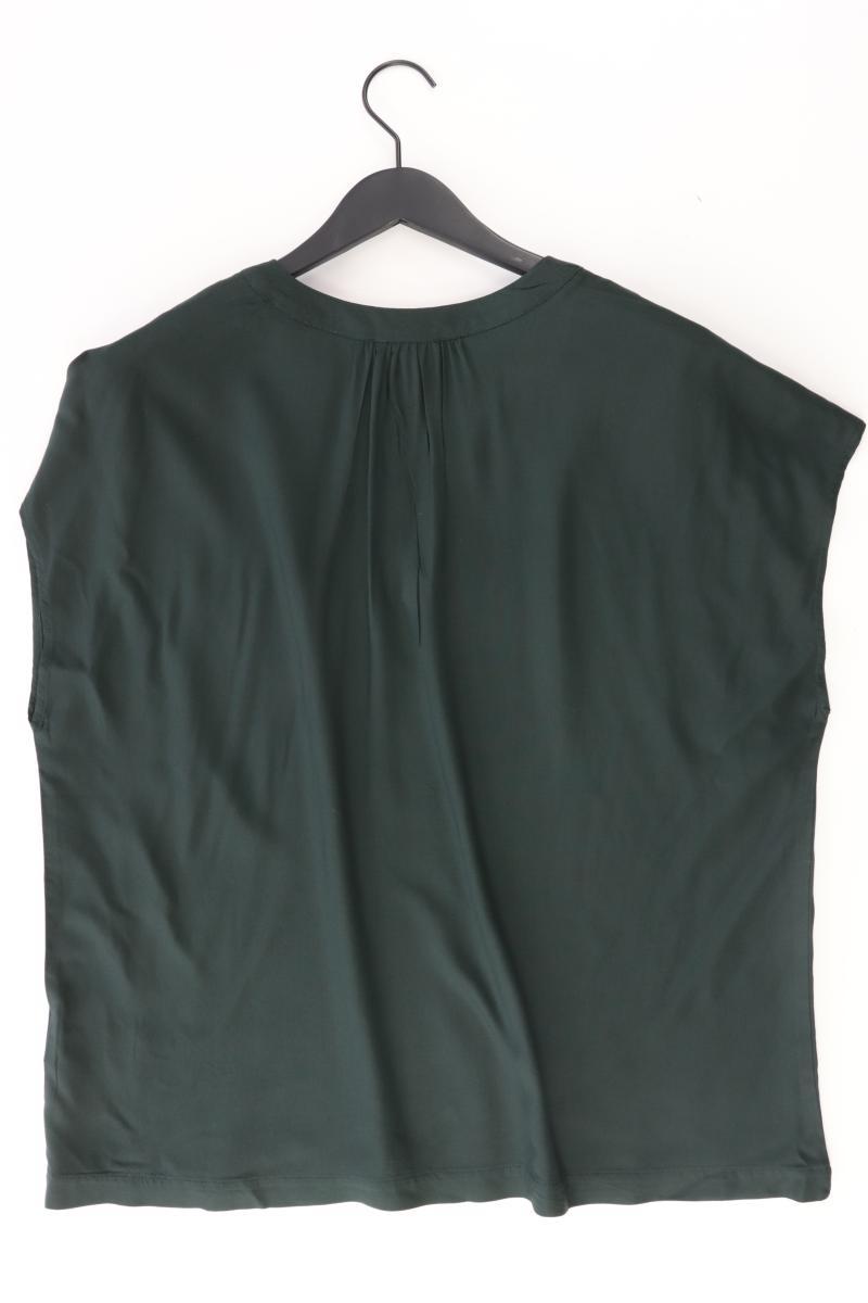 Street One Kurzarmbluse Gr. 44 neuwertig olivgrün aus Viskose