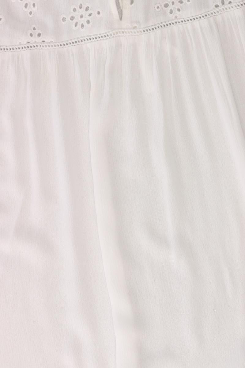 Zabaione Ärmellose Bluse Gr. XXL weiß aus Viskose
