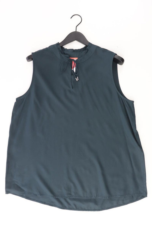 Street One Ärmellose Bluse Gr. 44 neuwertig grün aus Viskose