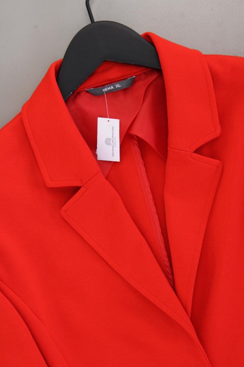 HEMA Jerseyblazer Gr. XL rot aus Polyester
