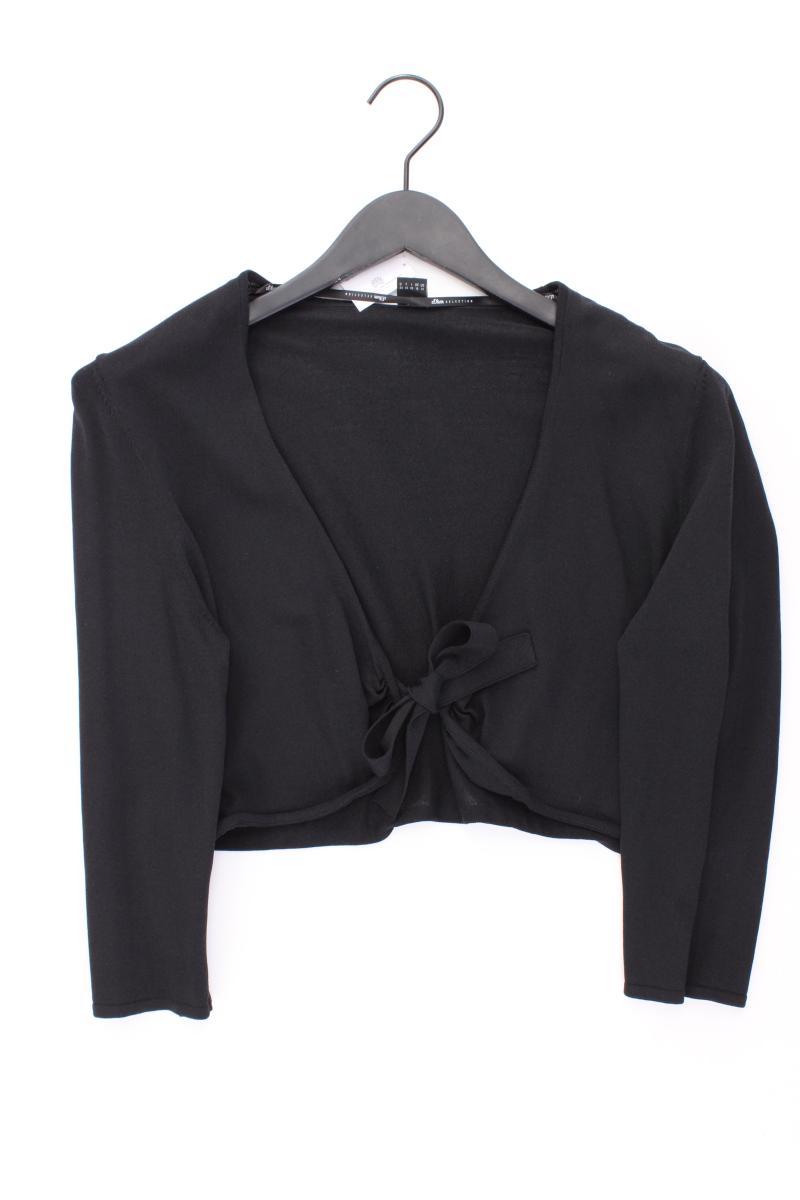 s.Oliver Selection Bolero Jäckchen Gr. 44 neuwertig 3/4 Ärmel schwarz