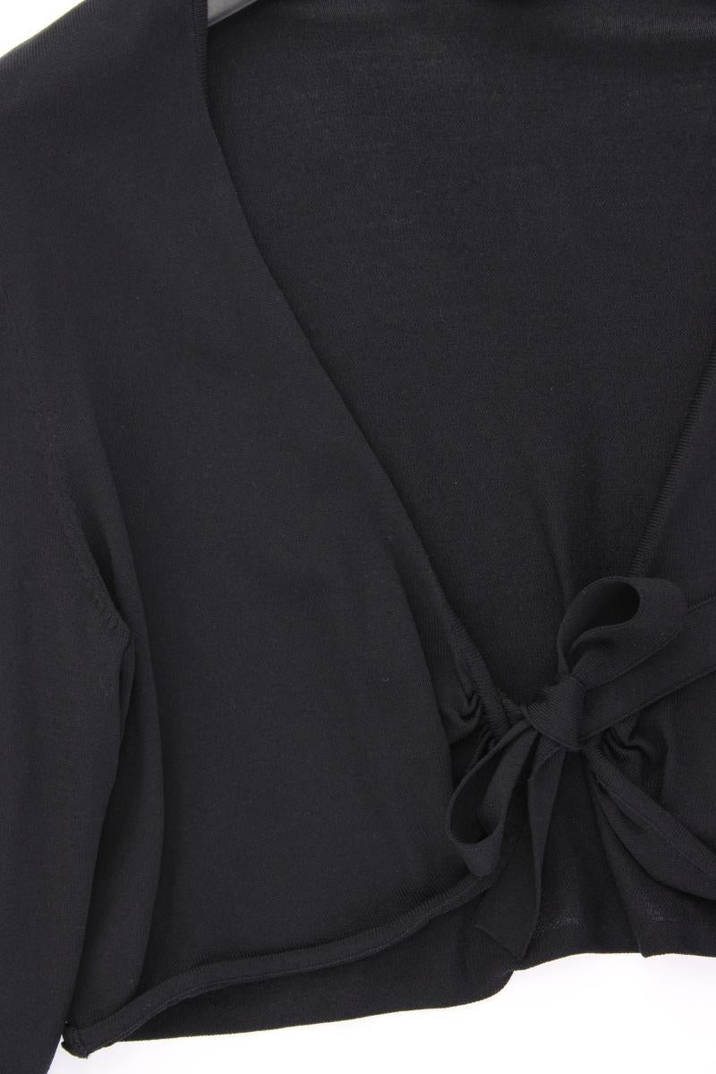 s.Oliver Selection Bolero Jäckchen Gr. 44 neuwertig 3/4 Ärmel schwarz