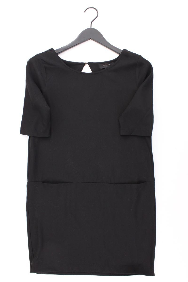Selected Femme Kurzarmkleid Gr. 34 schwarz