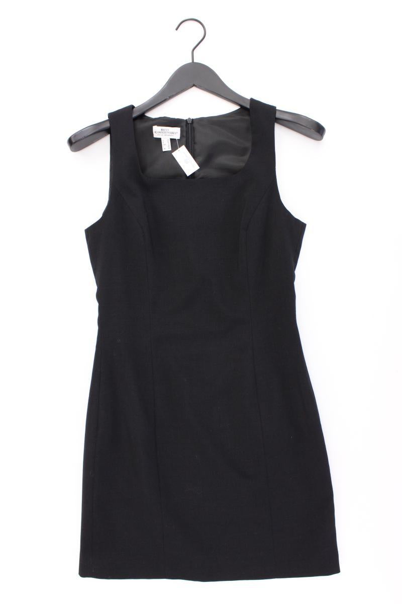 Best Connections Etuikleid mit Wolle Gr. 34 Ärmellos schwarz aus Polyester