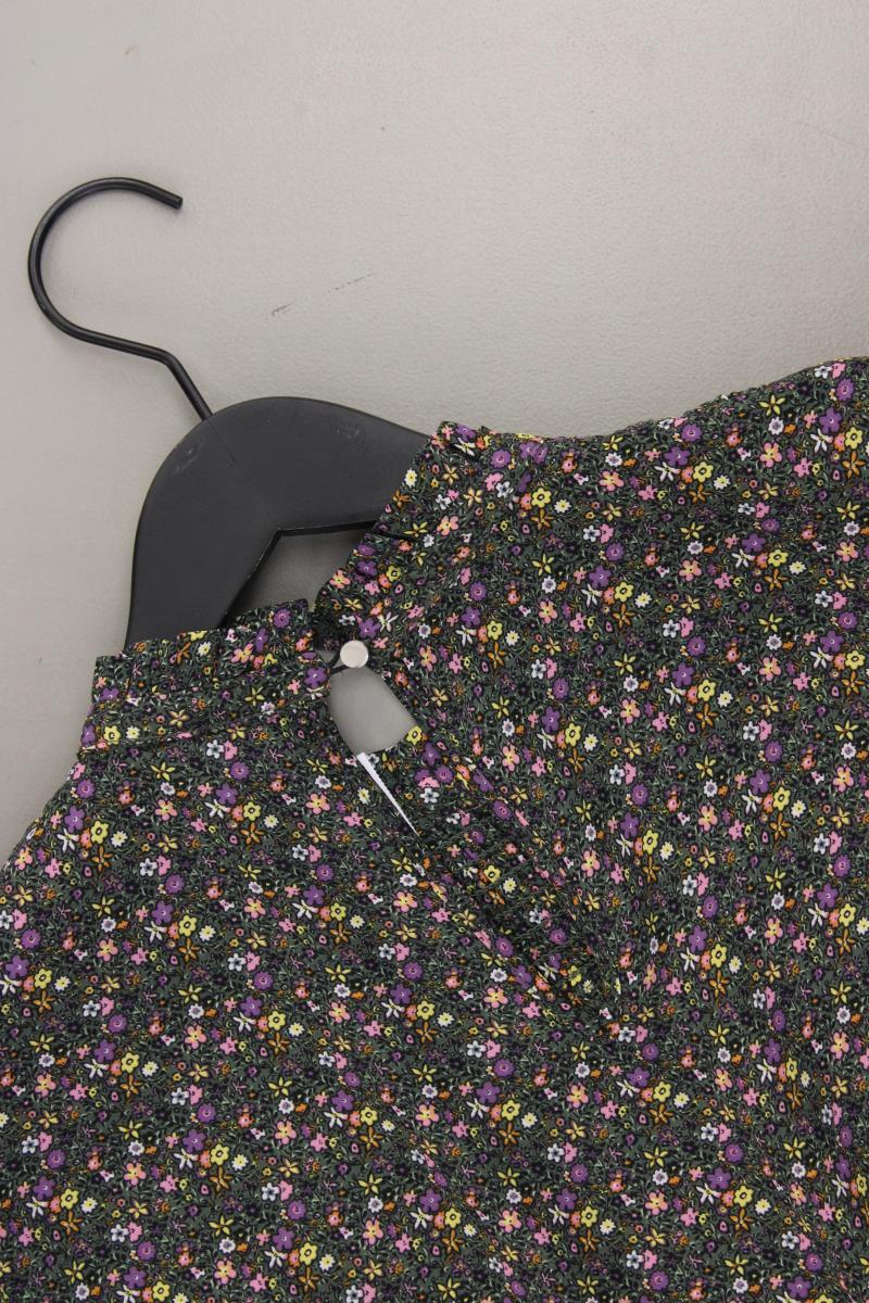 Jacqueline de Yong Langarmkleid Gr. 40 mit Blumenmuster mehrfarbig aus Polyester