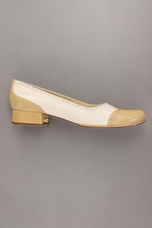 Pollini Pumps Gr. 40,5 creme aus Leder