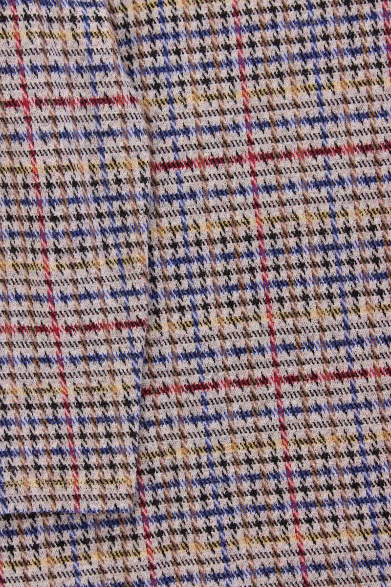 Charles Robertson Langarmkleid Gr. 42 hahnentritt mehrfarbig aus Baumwolle
