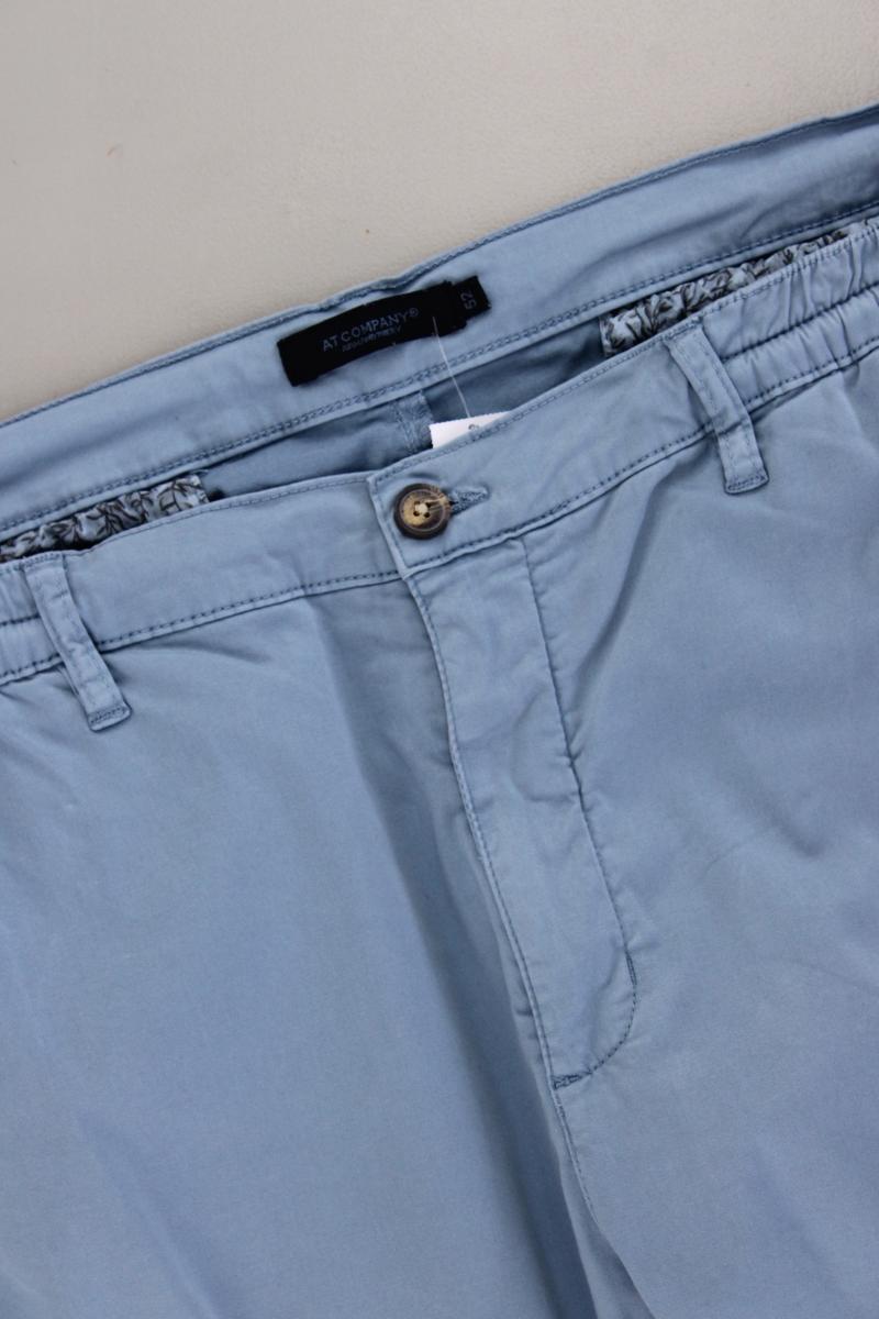 At Company Armand Thiery Chinohose für Herren Gr. 52 blau aus Baumwolle