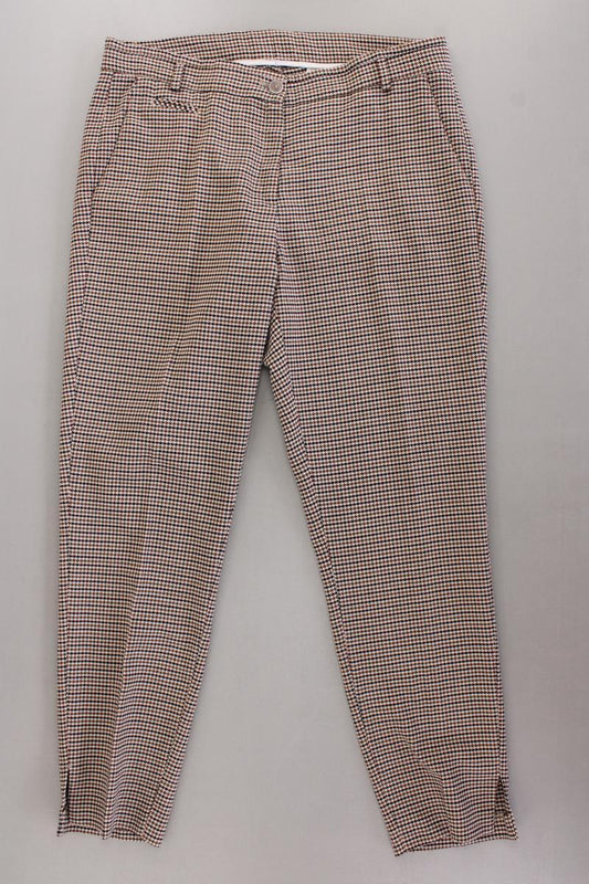 Brax Stoffhose Gr. 42 hahnentritt braun aus Polyester