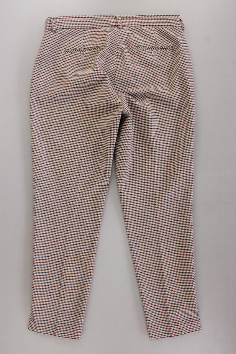 Brax Stoffhose Gr. 42 hahnentritt braun aus Polyester
