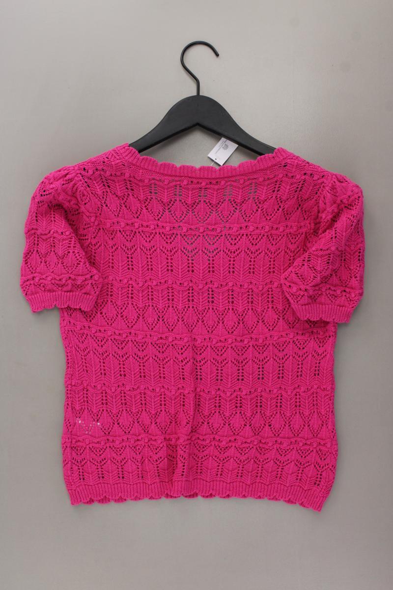 La Petite Etoile Häkelshirt Gr. XS Kurzarm pink aus Baumwolle