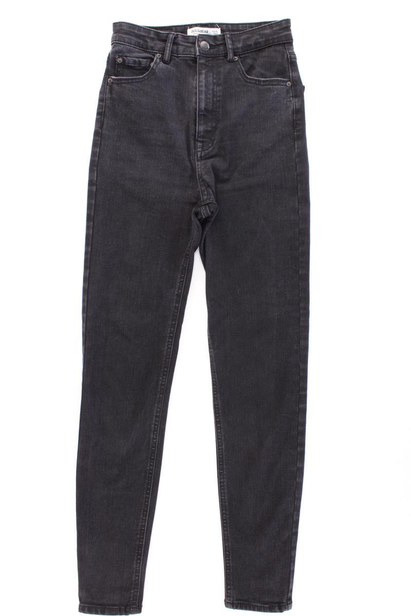 Pull&Bear Skinny Jeans Gr. 34 grau
