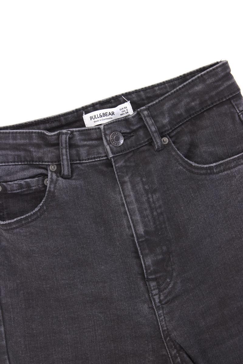 Pull&Bear Skinny Jeans Gr. 34 grau