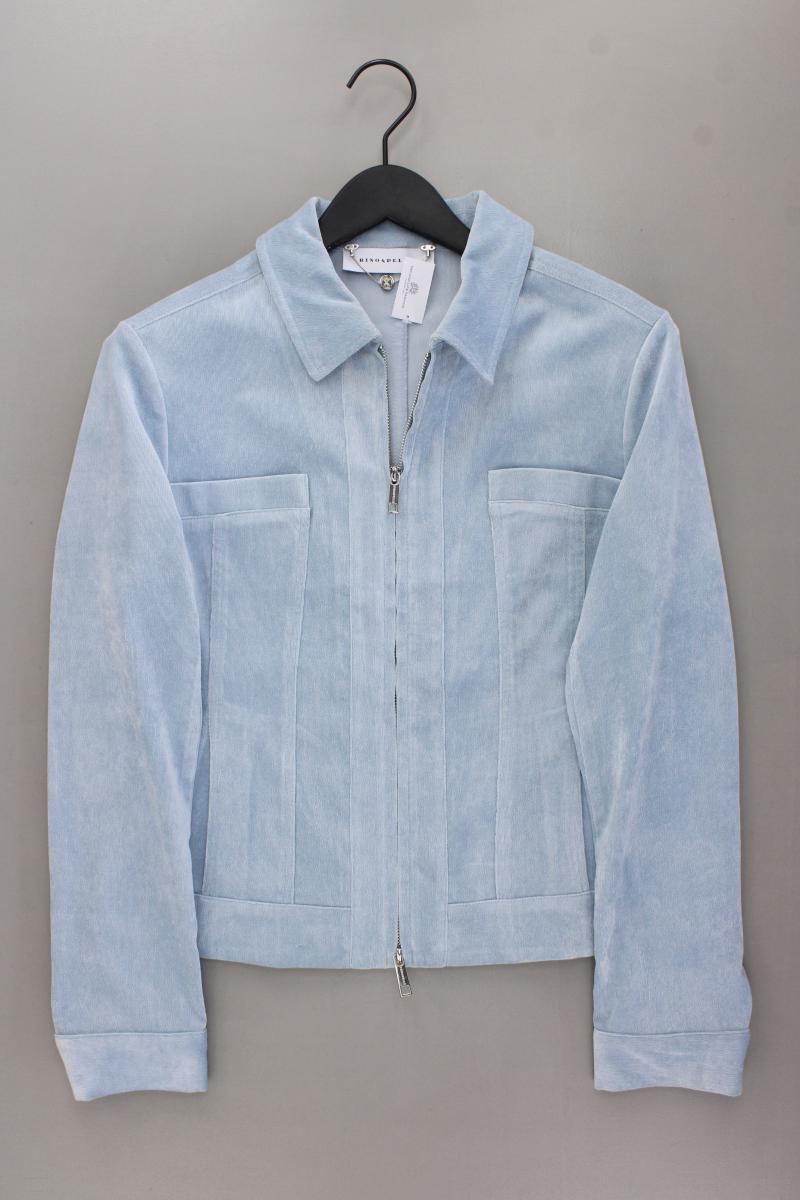 Rino&Pelle Übergangsjacke Gr. M neuwertig blau aus Polyester