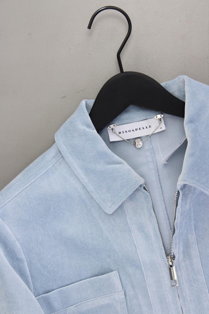 Rino&Pelle Übergangsjacke Gr. M neuwertig blau aus Polyester