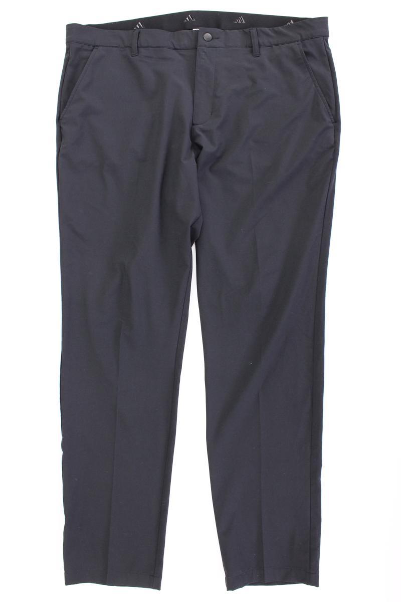Adidas Hose für Herren Gr. W40/L34 schwarz aus Polyester