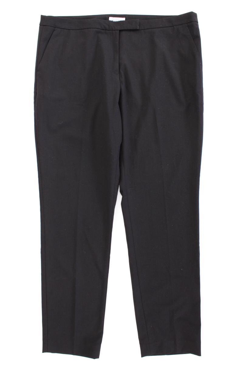 H&M Stoffhose Gr. 46 schwarz aus Polyester