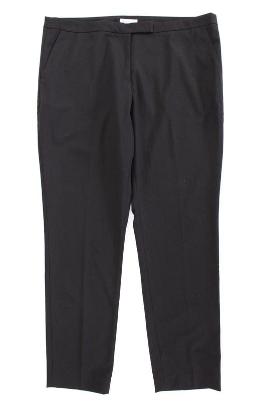 H&M Stoffhose Gr. 46 schwarz aus Polyester