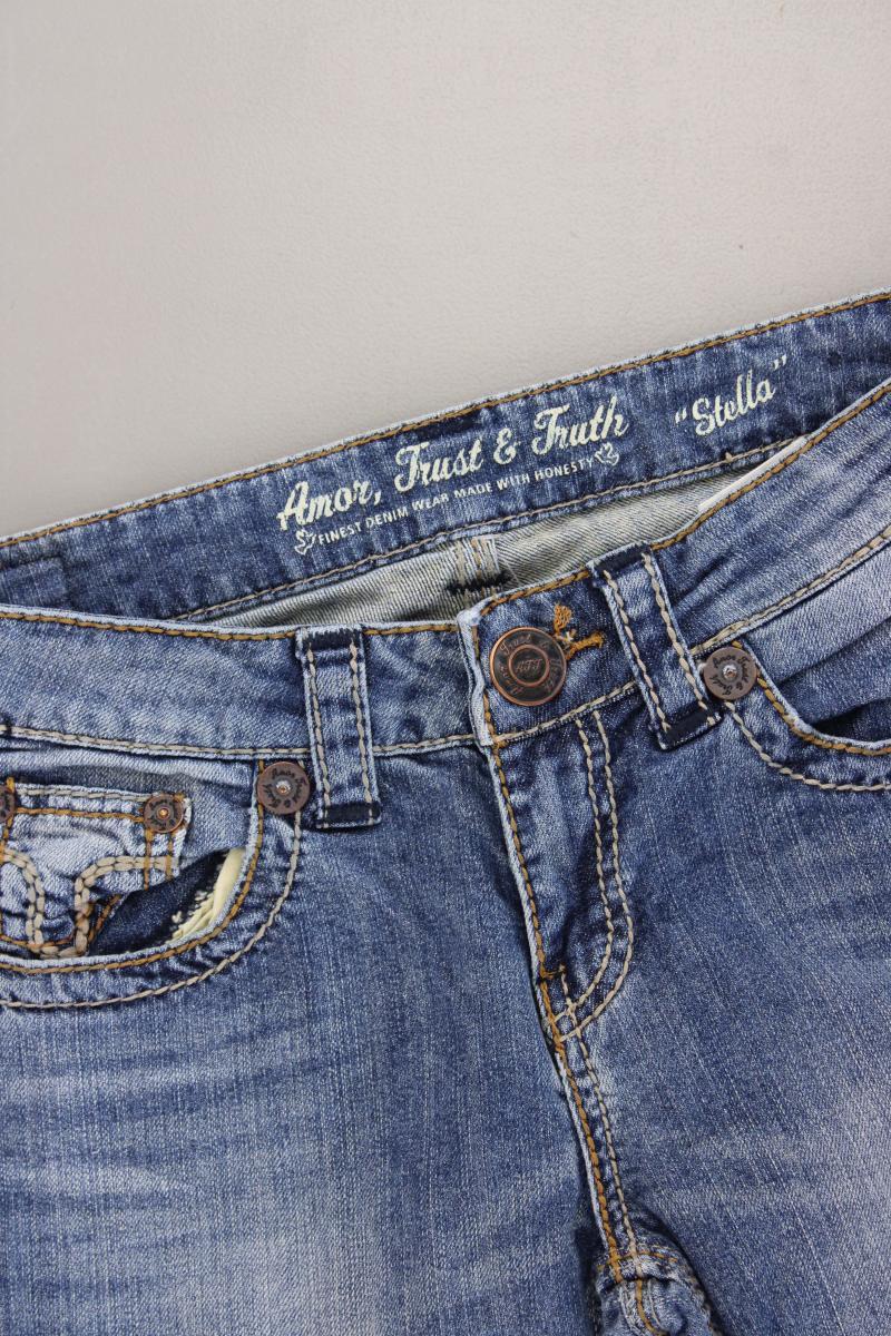 Amor, Trust & Truth Straight Jeans Gr. 36/L34 Modell Stella Vintage blau